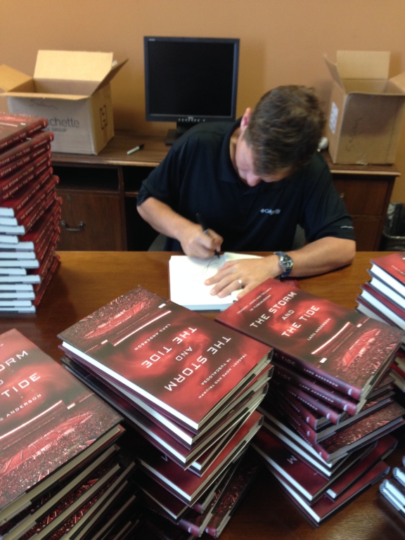 Lars signing 2